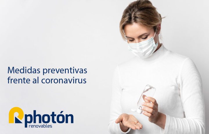 medidas preventivas frente al coronavirus photon renovables