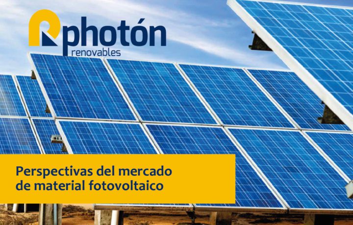 análisis y de previsión del mercado de material fotovoltaico
