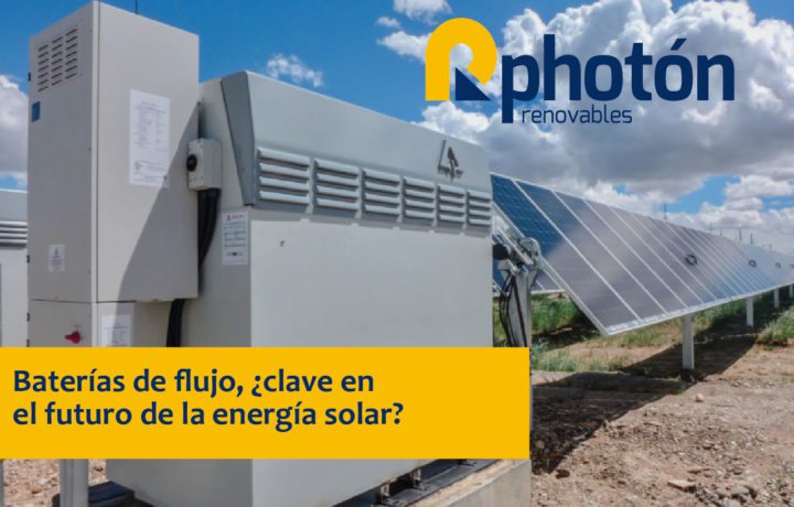 baterías de flujo alternativa de futuro para la energía solar