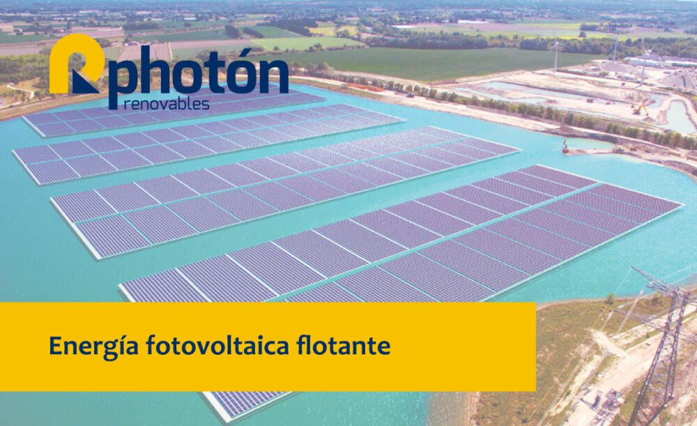 Energía fotovoltaica flotante